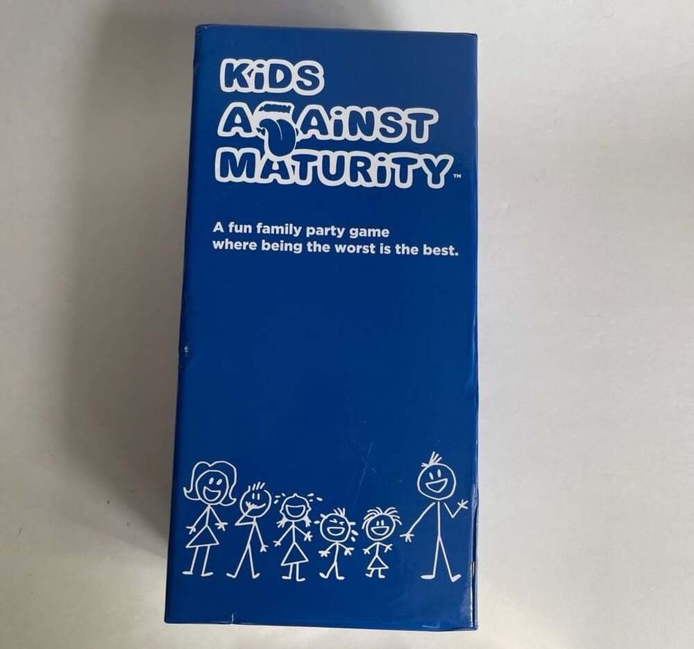 Kids Against Maturity Card Game Family Party Game